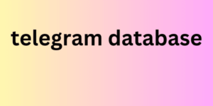 telegram database