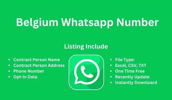 Belgium WhatsApp Number List