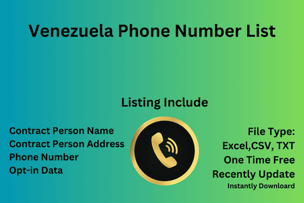 Venezuela phone number list​